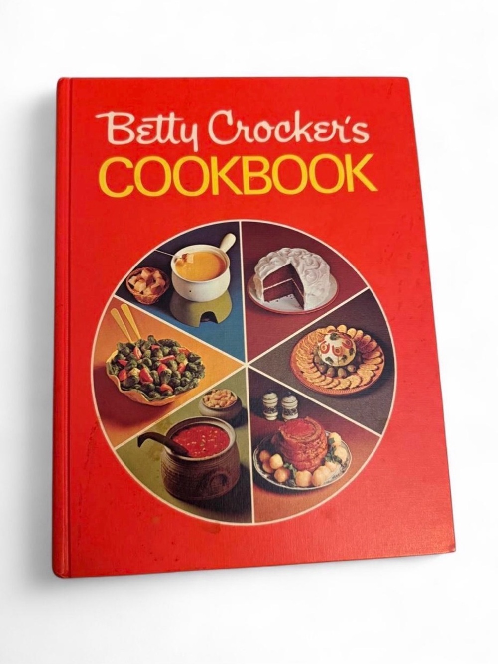 Vintage Betty Crocker’s Cookbook by Golden Press – Red Hardcover